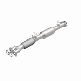 MagnaFlow direct-fit catalytic converter for 1991-1995 Toyota 1.5 inch inlet 2.25 inch outlet stainless steel Federal EPA compliant OBDII 23896