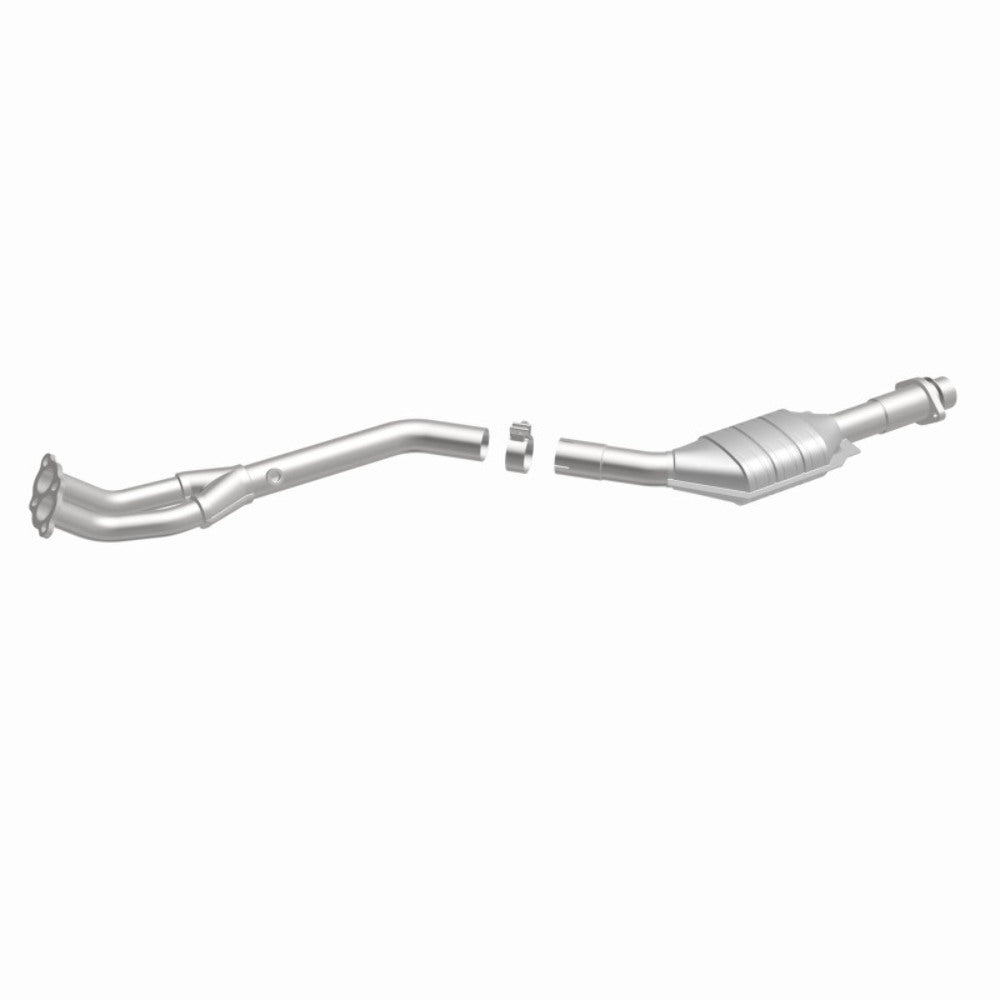 MagnaFlow direct-fit catalytic converter fits 1991 BMW 318i 1.8L and 1991 BMW 318is 1.8L stainless steel Federal EPA compliant OBDII 23799