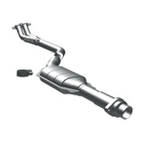 MagnaFlow direct-fit catalytic converter fits 1991 BMW 318i 1.8L and 1991 BMW 318is 1.8L stainless steel Federal EPA compliant OBDII 23799