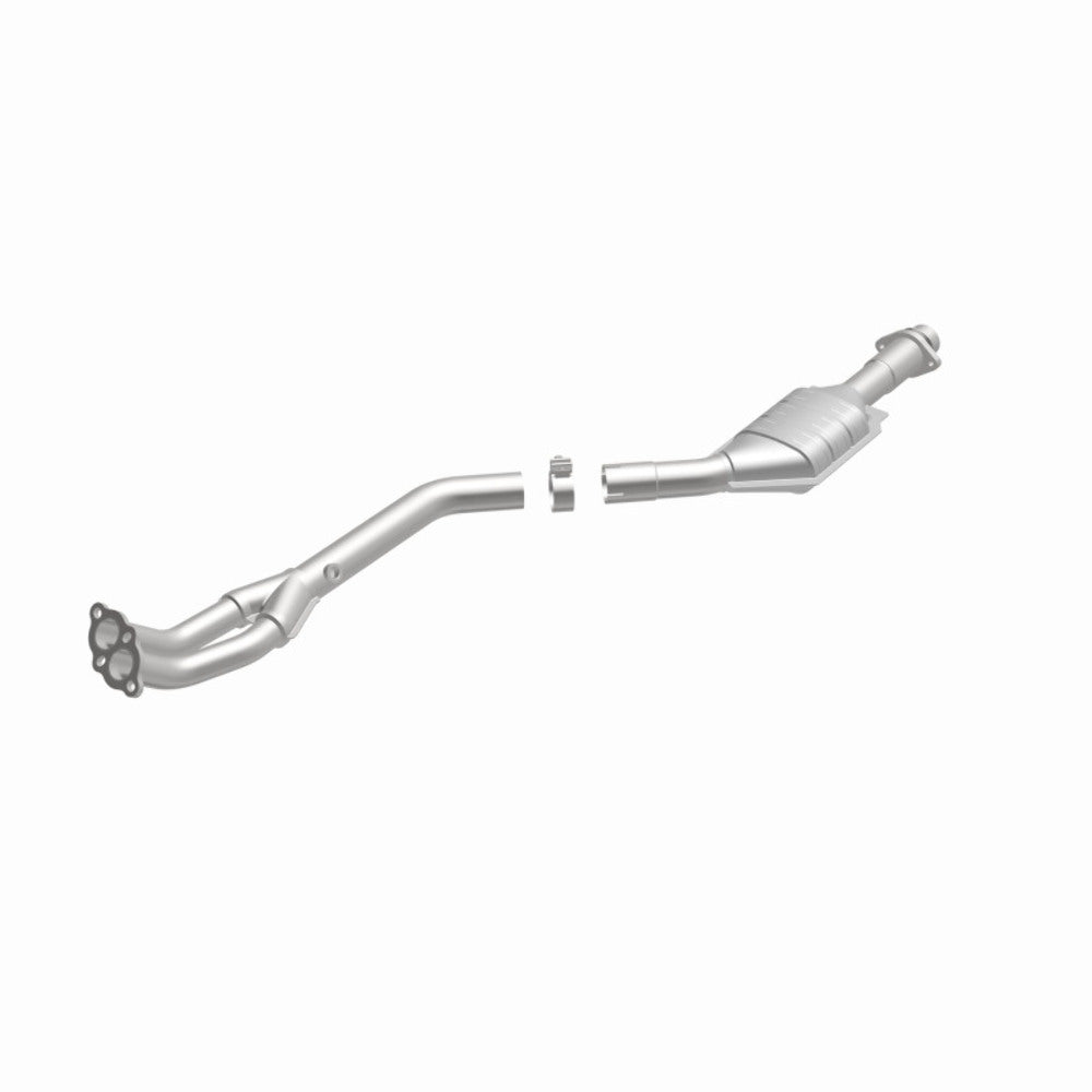 MagnaFlow direct-fit catalytic converter fits 1991 BMW 318i 1.8L and 1991 BMW 318is 1.8L stainless steel Federal EPA compliant OBDII 23799