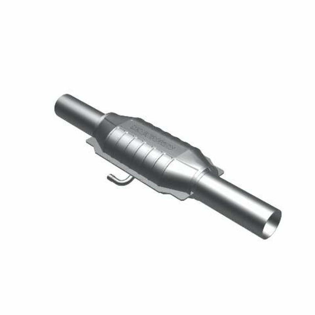 MagnaFlow direct-fit catalytic converter for 1992-1994 Jeep 2.5 inch inlet/outlet stainless steel Federal EPA compliant OBDII 23223