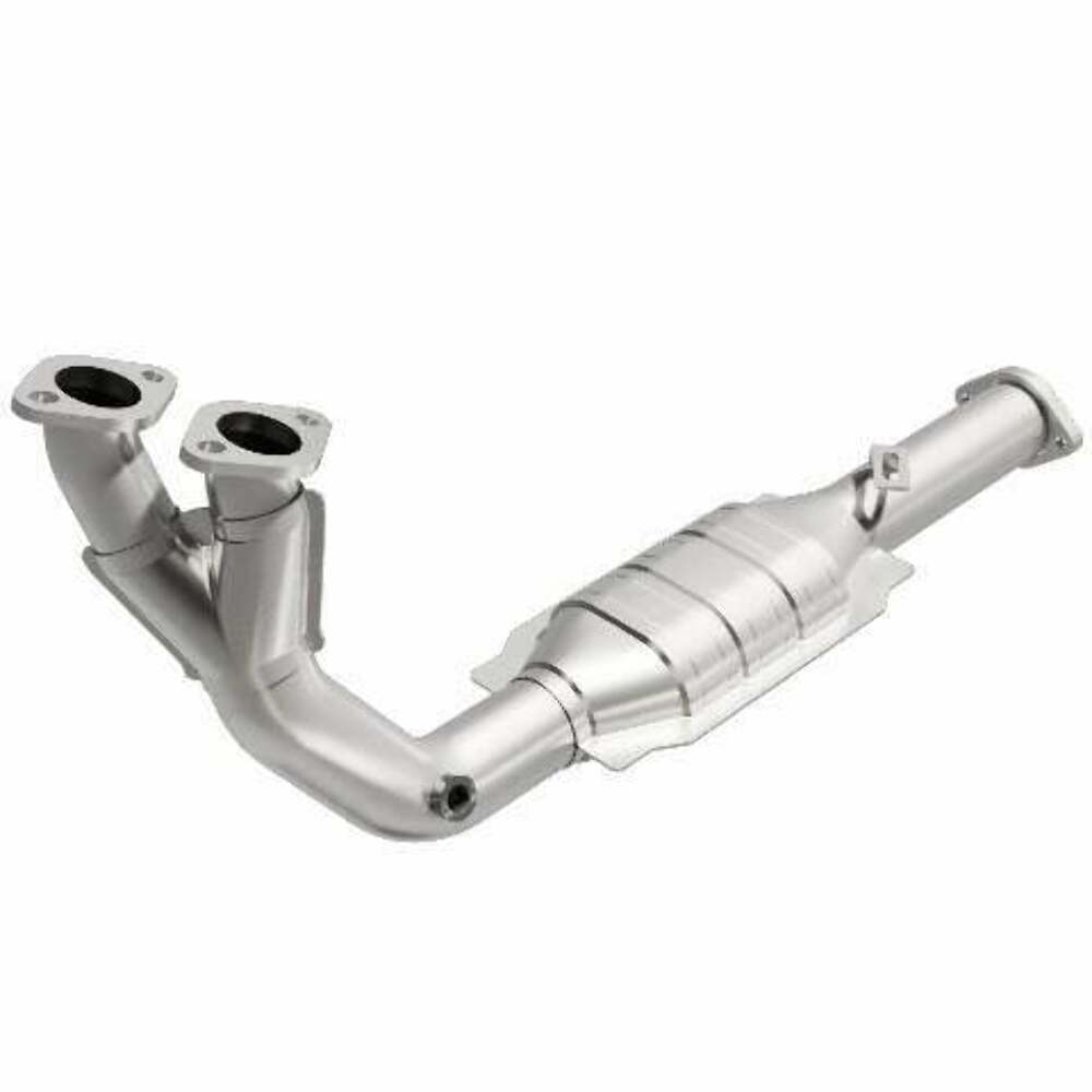 MagnaFlow direct-fit catalytic converter fits 1993-1994 Saab 9000 2.3L and 1993-1994 Saab 9000 stainless steel Federal EPA compliant OBDII 23138