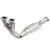 MagnaFlow direct-fit catalytic converter fits 1993-1994 Saab 9000 2.3L and 1993-1994 Saab 9000 stainless steel Federal EPA compliant OBDII 23138