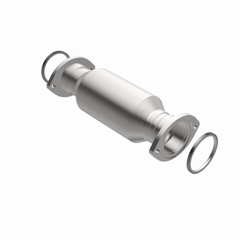 MagnaFlow direct-fit catalytic converter for 1993-1994 Toyota 4.5 inch inlet/outlet stainless steel CARB compliant 24455