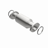 MagnaFlow direct-fit catalytic converter for 1993-1994 Toyota 4.5 inch inlet/outlet stainless steel CARB compliant 24455