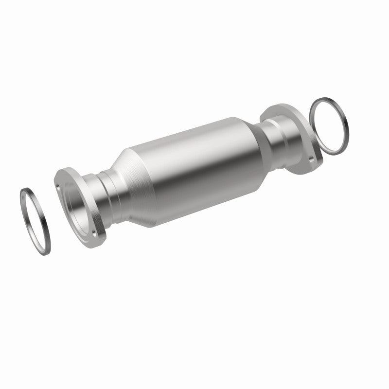 MagnaFlow direct-fit catalytic converter for 1993-1994 Toyota 4.5 inch inlet/outlet stainless steel CARB compliant 24455