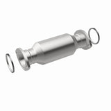 MagnaFlow direct-fit catalytic converter for 1993-1994 Toyota 4.5 inch inlet/outlet stainless steel CARB compliant 24455