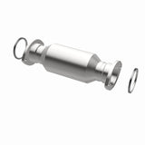 MagnaFlow direct-fit catalytic converter for 1993-1994 Toyota 4.5 inch inlet/outlet stainless steel CARB compliant 24455