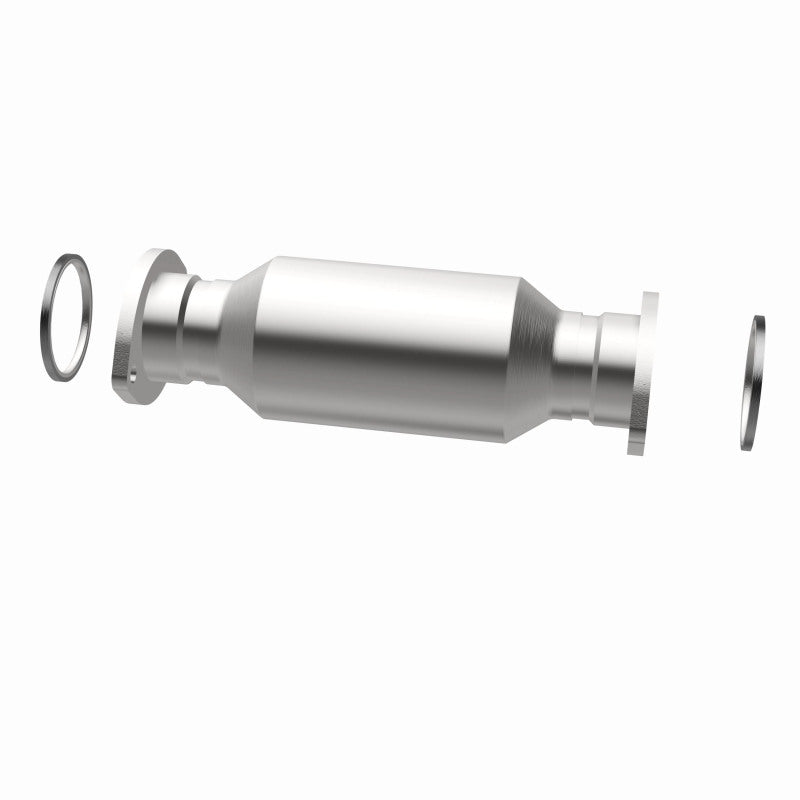 MagnaFlow direct-fit catalytic converter for 1993-1994 Toyota 4.5 inch inlet/outlet stainless steel CARB compliant 24455