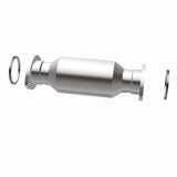 MagnaFlow direct-fit catalytic converter for 1993-1994 Toyota 4.5 inch inlet/outlet stainless steel CARB compliant 24455