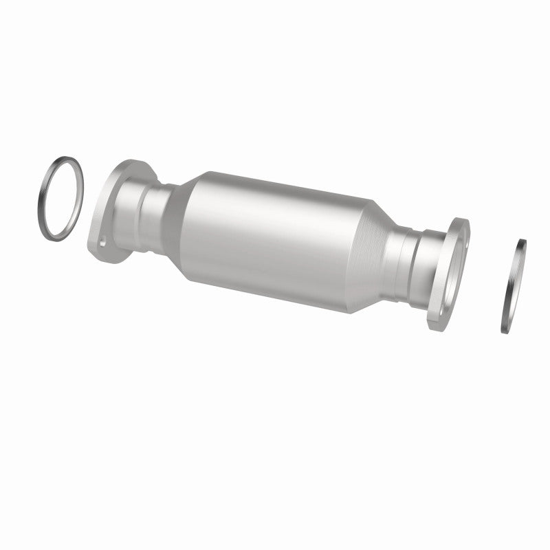 MagnaFlow direct-fit catalytic converter for 1993-1994 Toyota 4.5 inch inlet/outlet stainless steel CARB compliant 24455