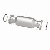 MagnaFlow direct-fit catalytic converter for 1993-1994 Toyota 4.5 inch inlet/outlet stainless steel CARB compliant 24455
