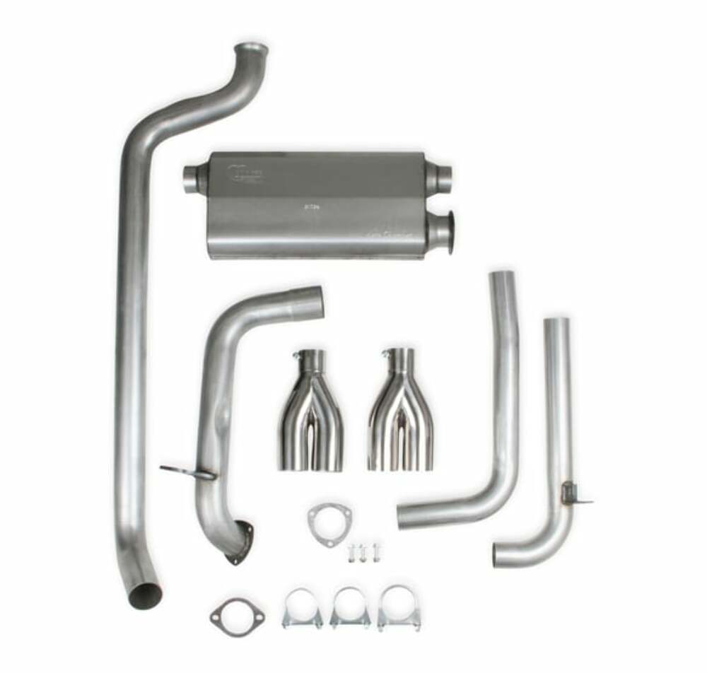 Hooker Super Competition 1993-1995 Chevrolet Camaro Cat-Back Exhaust System 16827HKR for 1993-1995 Chevy Camaro stainless steel aluminum