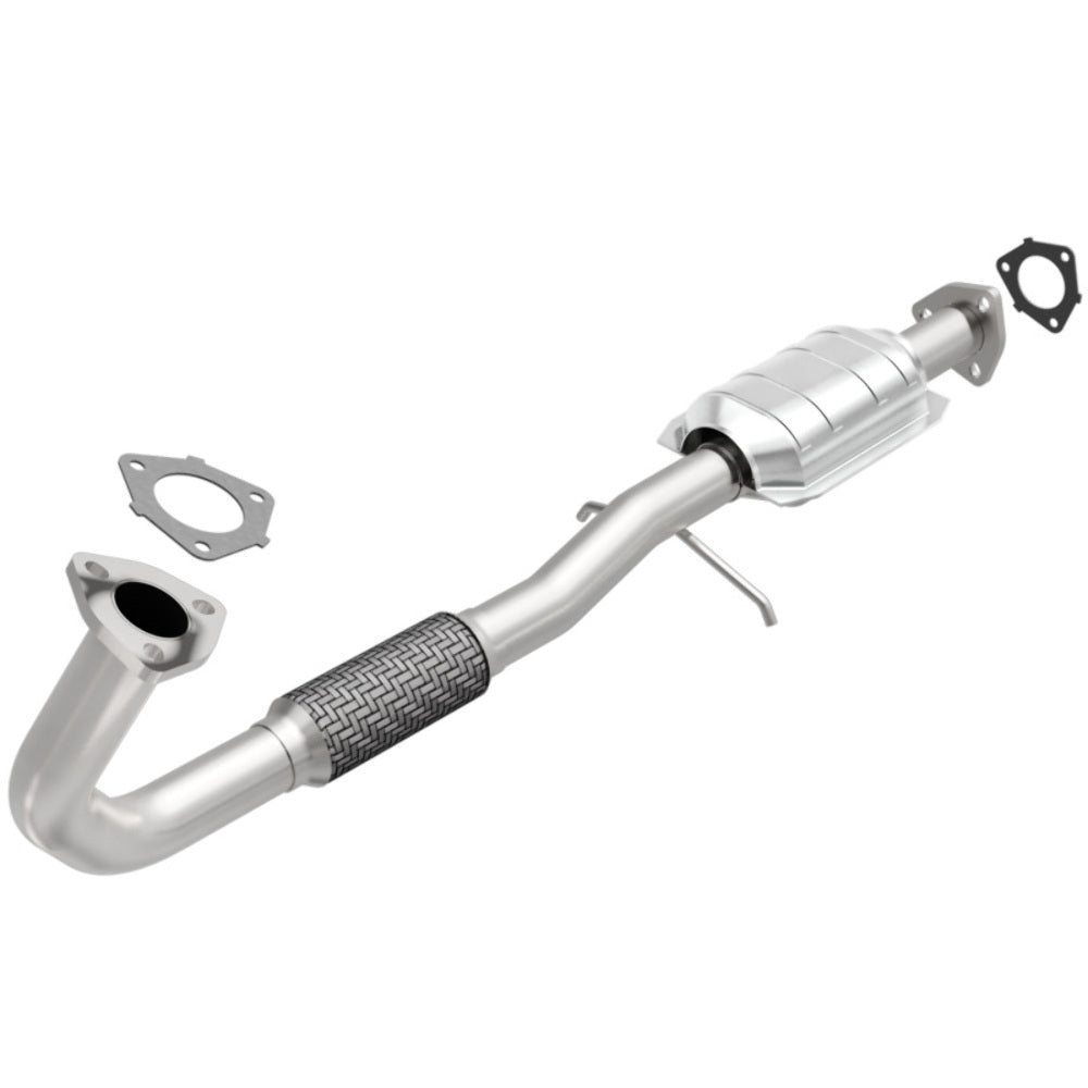 MagnaFlow direct-fit catalytic converter fits 1996-1999 Saturn SL1, 1993-1999 Saturn SC1, and additional vehicles. Avoid potential exhaust leaks by using the included gaskets to ge