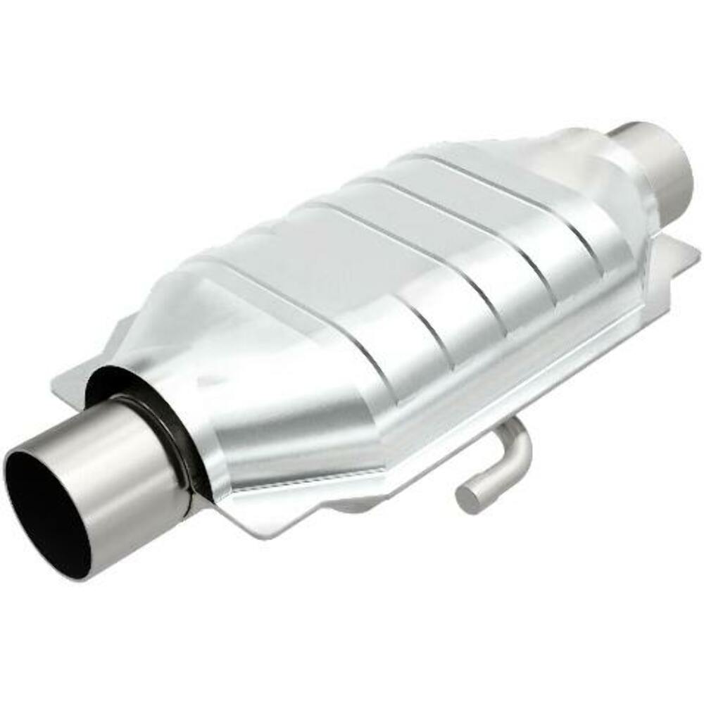 MagnaFlow universal catalytic converter 2.25 inch inlet/outlet stainless steel CARB compliant 3391015