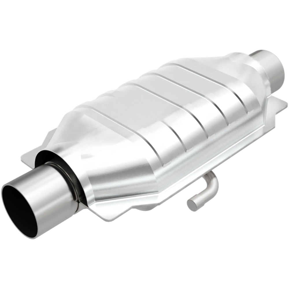 MagnaFlow universal catalytic converter 2.25 inch inlet/outlet stainless steel CARB compliant 3391015