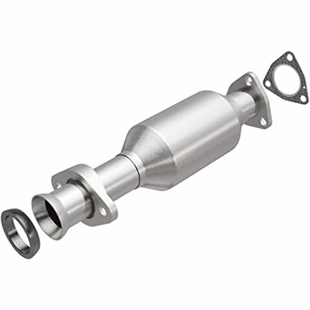 MagnaFlow direct-fit catalytic converter for 1990-1991 Honda Civic stainless steel CARB compliant OBDII