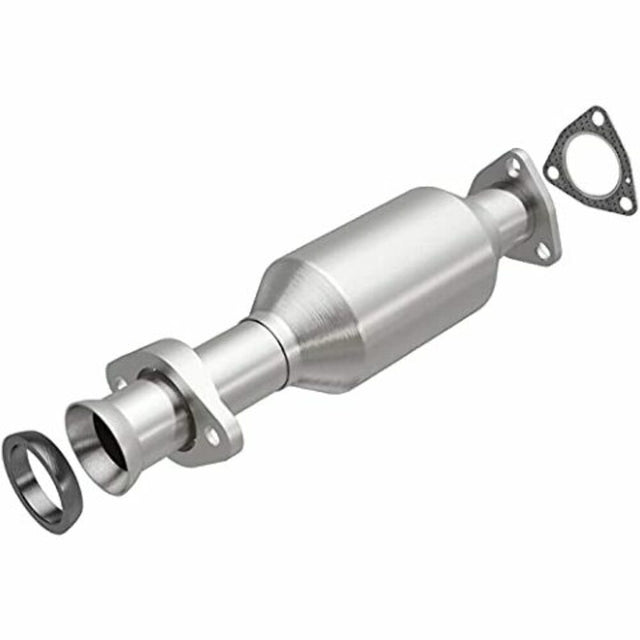 MagnaFlow direct-fit catalytic converter for 1990-1991 Honda Civic stainless steel CARB compliant OBDII