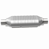 MagnaFlow universal catalytic converter 2.5 inch inlet/outlet stainless steel Federal EPA compliant OBDII 95506