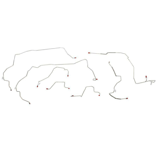Front Brake Line Kit for 1994-1995 Honda Accord AWABS ABS stainless steel
