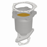 MagnaFlow direct-fit catalytic converter for 1994-1995 Mazda stainless steel Federal EPA compliant OBDII 23697