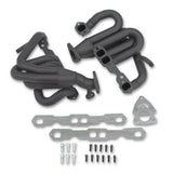 Hooker 1994-1996 Chevrolet Impala Shorty Headers Super Competition 2063HKR for 1994-1996 Chevy Impala black ceramic coated shorty