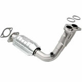 MagnaFlow direct-fit catalytic converter fits 1994-2002 Nissan Quest and 1994-1997 Mercury Villager, this and 1994-1997 Mercury Villager stainless steel Federal EPA compliant OBDII