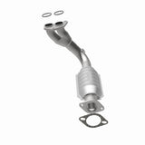 MagnaFlow direct-fit catalytic converter fits 1994-2002 Nissan Quest and 1994-1997 Mercury Villager, this and 1994-1997 Mercury Villager stainless steel Federal EPA compliant OBDII