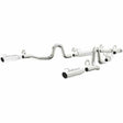 MagnaFlow cat-back exhaust system for 1996-1998 Ford Mustang stainless steel polished 15677