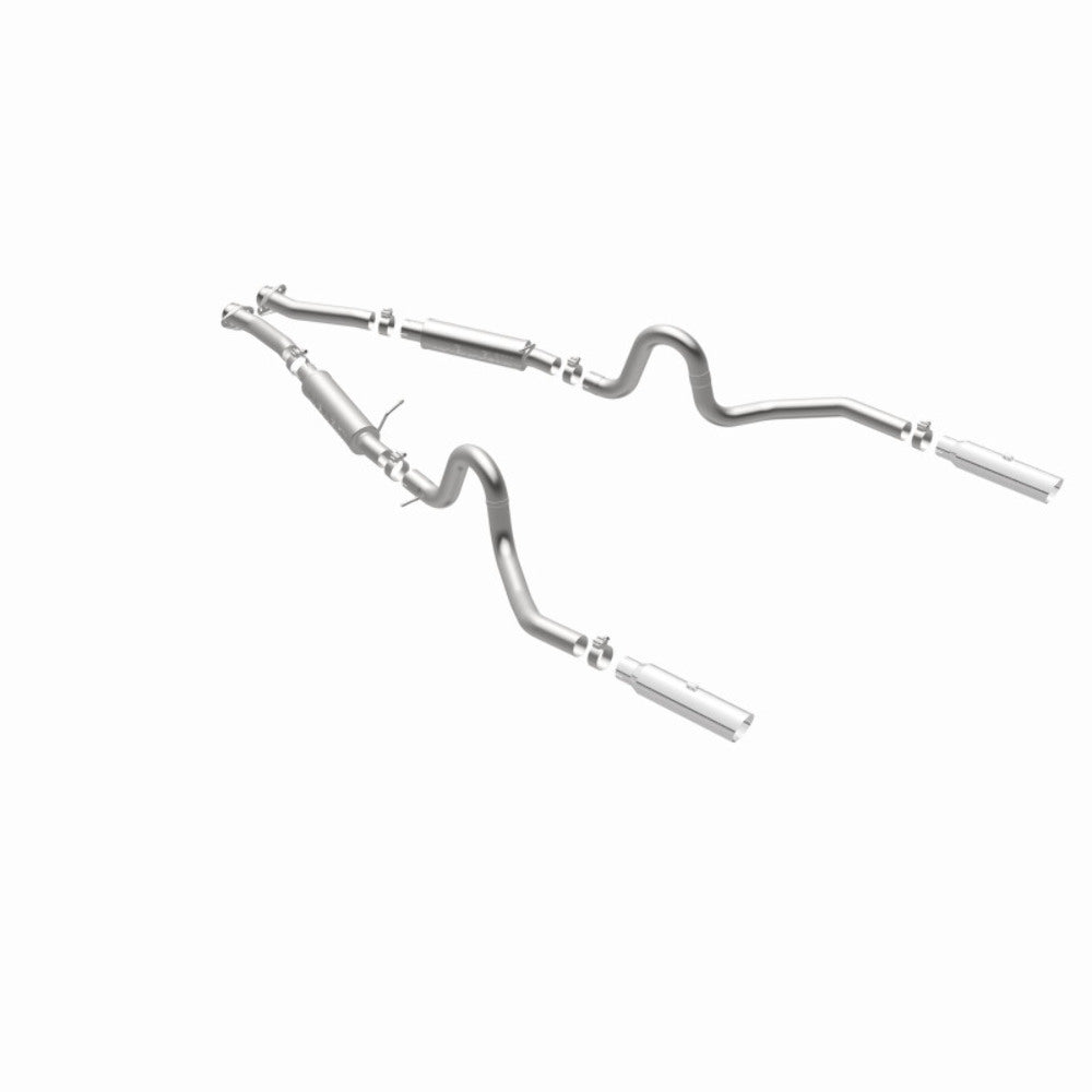 MagnaFlow cat-back exhaust system for 1996-1998 Ford Mustang stainless steel polished 15677