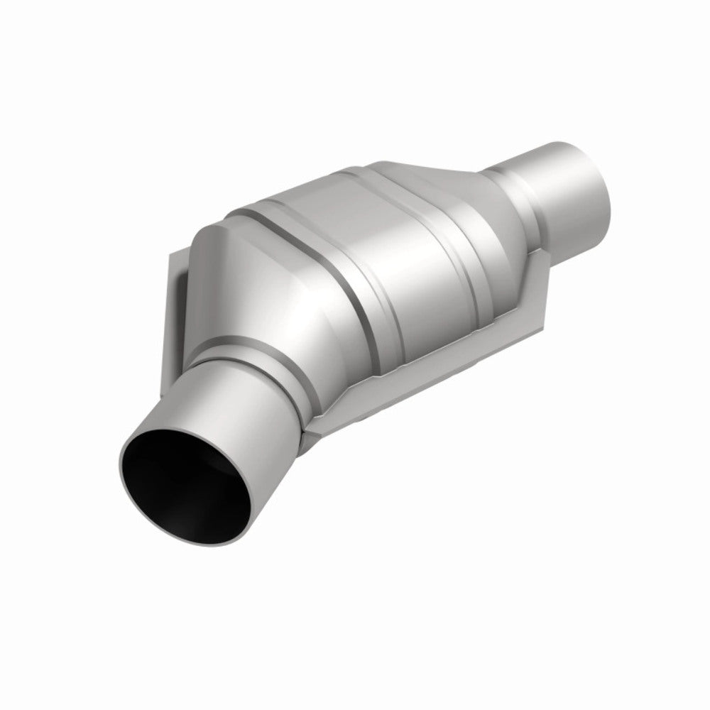 MagnaFlow universal catalytic converter 2 inch inlet/outlet stainless steel CARB compliant 441174