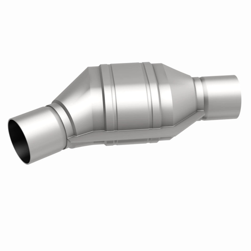 MagnaFlow universal catalytic converter 2 inch inlet/outlet stainless steel CARB compliant 441174