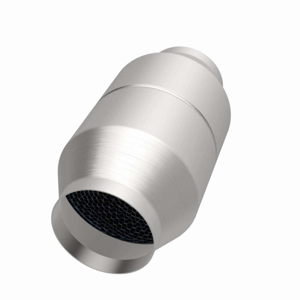 MagnaFlow universal catalytic converter 4 inch inlet/outlet stainless steel CARB compliant OBDII 60111