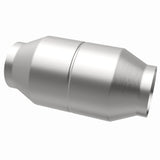 MagnaFlow universal catalytic converter 4 inch inlet/outlet stainless steel CARB compliant OBDII 60111