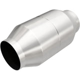 MagnaFlow universal catalytic converter 5 inch inlet/outlet stainless steel CARB compliant OBDII 60112