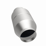 MagnaFlow universal catalytic converter 5 inch inlet/outlet stainless steel CARB compliant OBDII 60112
