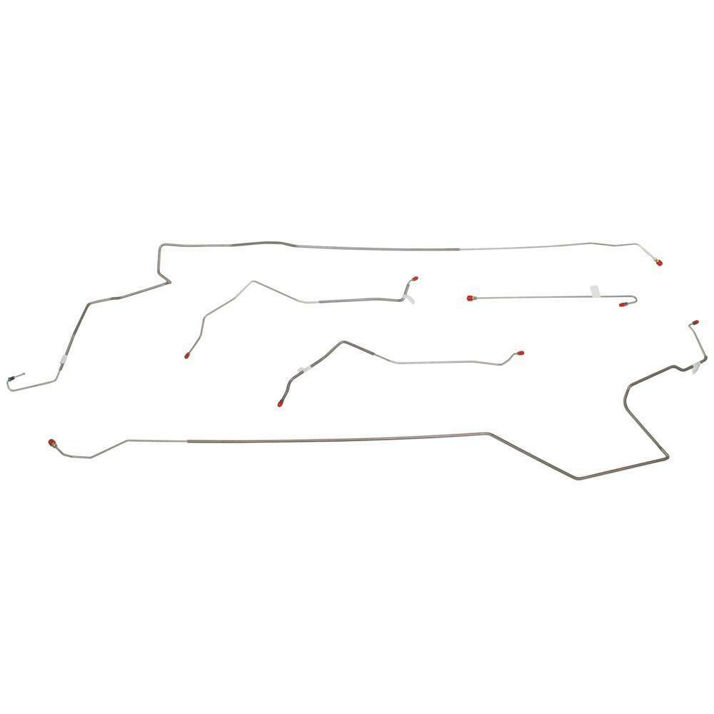 t 1994-95 Honda Accord Intermediate Brake Line AWABS Steel - HIN9404OM Fine Lines