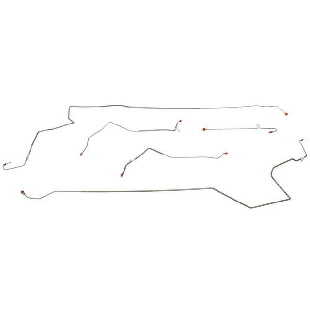 t 1994-95 Honda Accord Intermediate Brake Line AWABS Steel - HIN9404OM Fine Lines