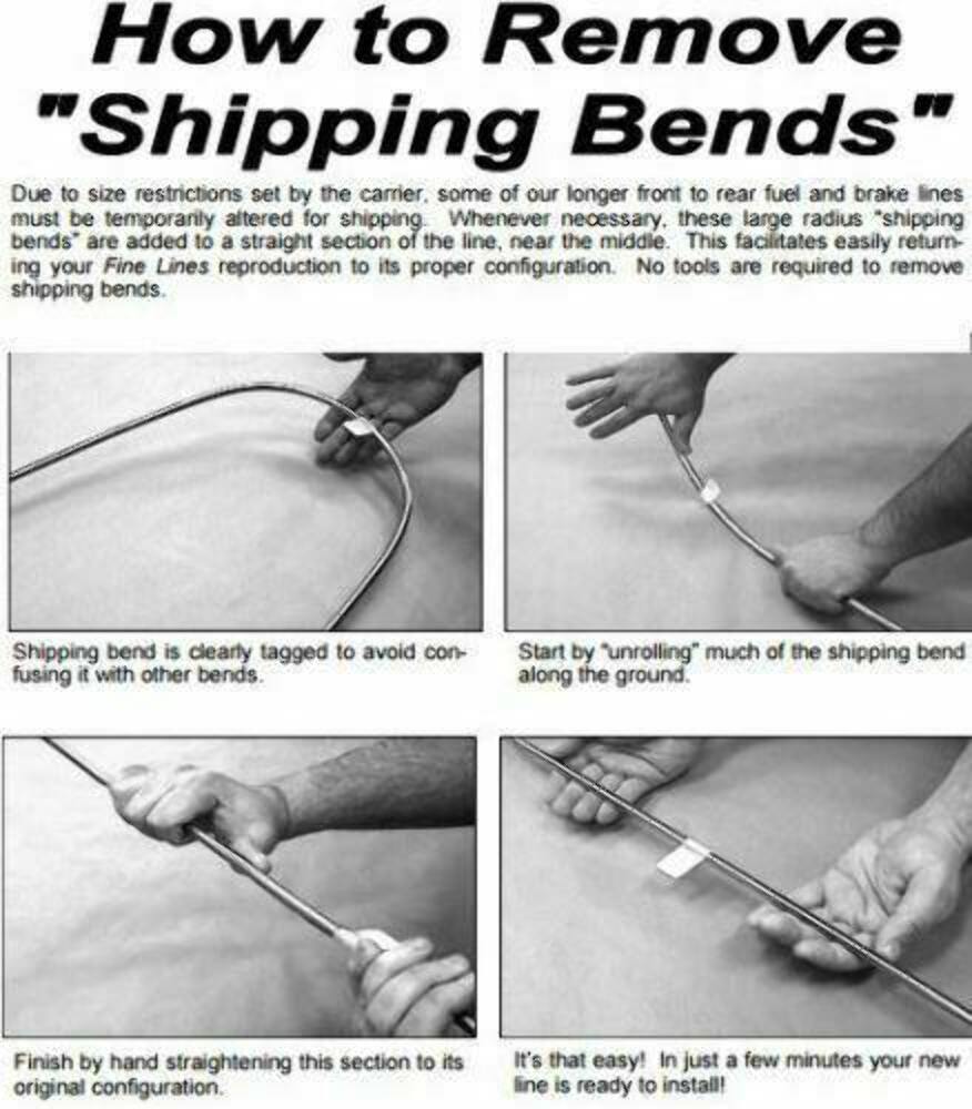 Intermediate Brake Line Kit for 1994-1997 Ford Ranger 2WD long bed