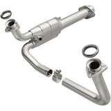 MagnaFlow direct-fit catalytic converter fits 1994-1995 Chevrolet C1500, Chevrolet K1500, and additional vehicles and 1994 Chevrolet GM Blazer stainless steel CARB compliant 23256