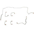 Front Brake Line Kit for 1994 Jeep Grand Cherokee AWABS 4WD disc brakes stainless steel