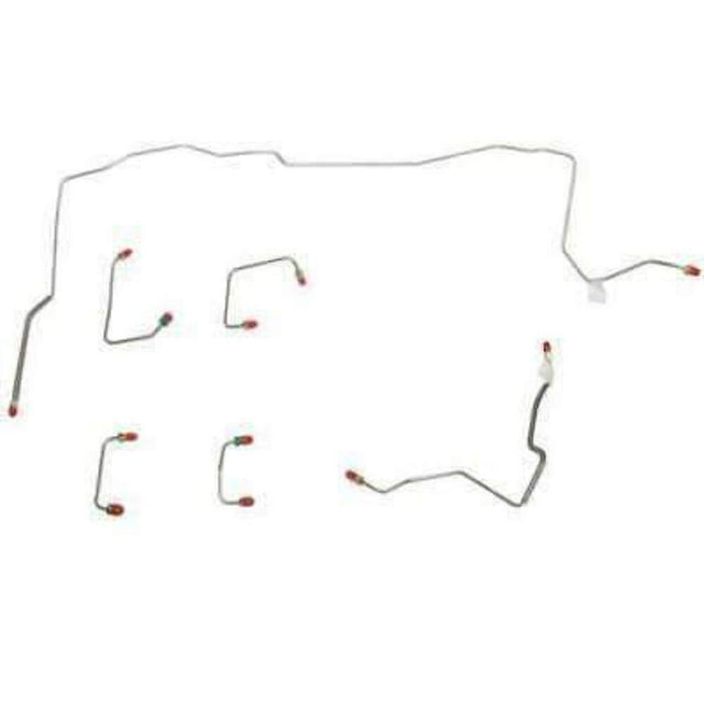 Front Brake Line Kit for 1994 Jeep Grand Cherokee AWABS 4WD disc brakes stainless steel