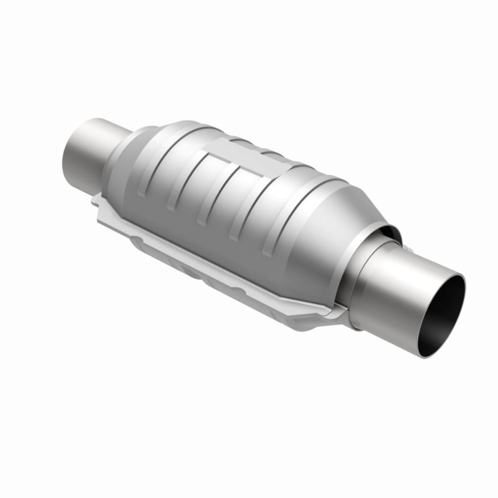 MagnaFlow universal catalytic converter 2 inch inlet/outlet stainless steel CARB compliant 408004