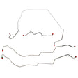 Front Brake Line Kit for 1995-1997 Chevy Astro Van No ABS stainless steel