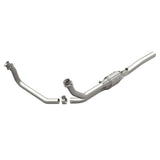 MagnaFlow direct-fit catalytic converter for 1995-1997 Dodge stainless steel Federal EPA compliant OBDII 23296