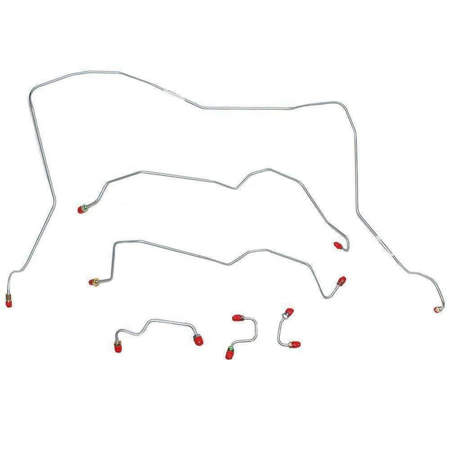 Front Brake Line Kit for 1995-1997 Dodge Ram 1500/2500/3500 ABS 4WD stainless steel