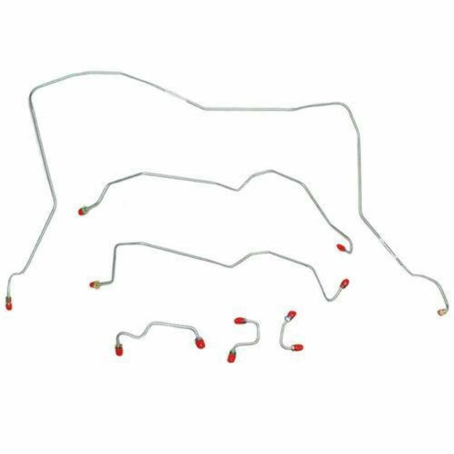 Complete Brake Line Kit for 1995-1997 Dodge Ram 1500 ABS 4WD short bed stainless steel