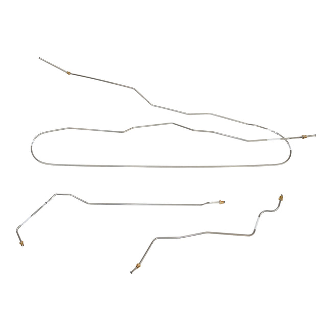 t 1995-2000 Chevrolet C2500 Intermediate Brake Line Crew Cab/Long Bed - TIN9604OM Fine Lines