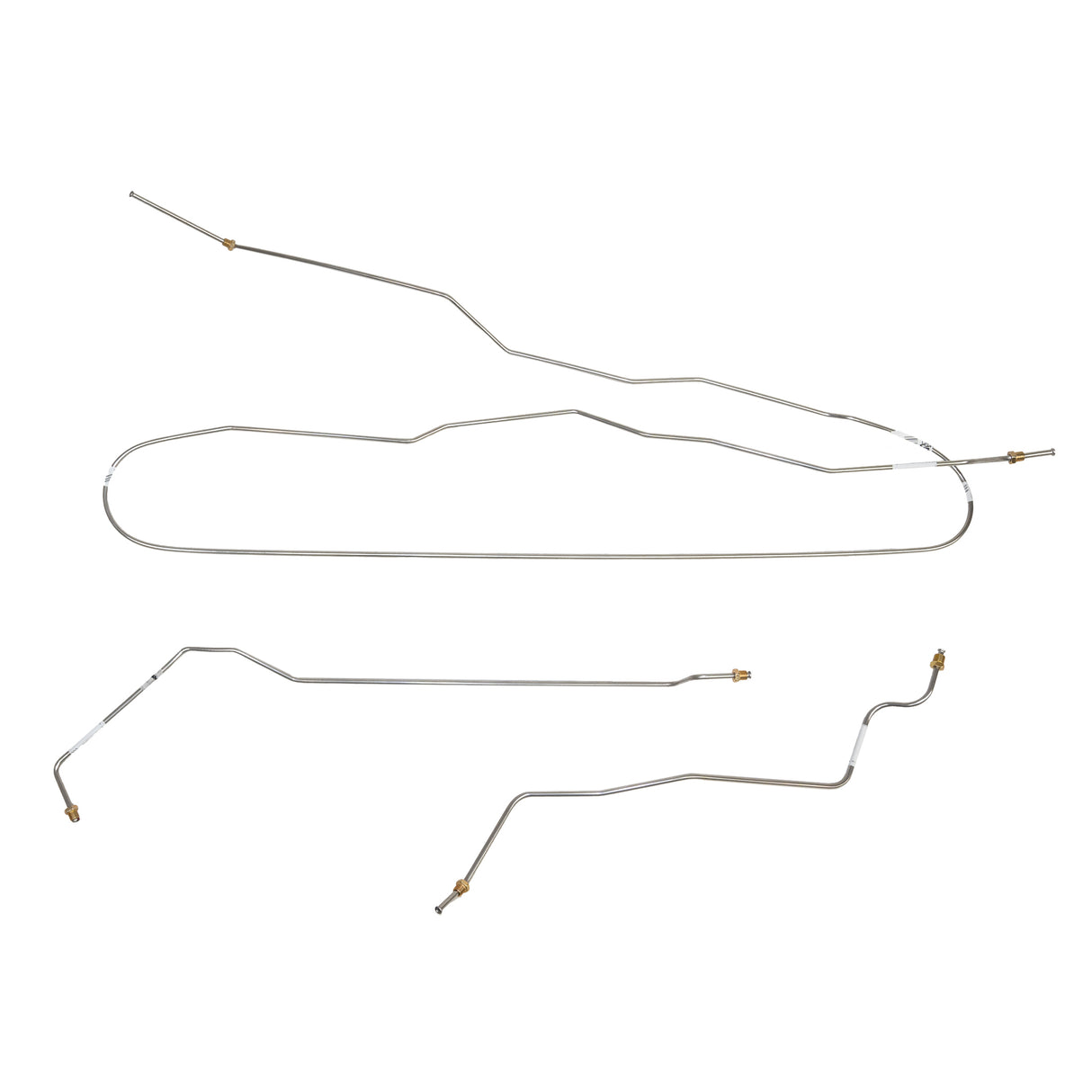 t 1995-2000 Chevrolet C2500 Intermediate Brake Line Crew Cab/Long Bed - TIN9604SS Fine Lines