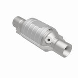 MagnaFlow universal catalytic converter 2.25 inch inlet/outlet stainless steel Federal EPA compliant OBDII 51235